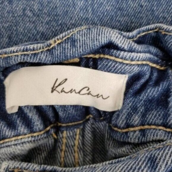 Kancan Estilo Paperbag Jeans Light Medium Wash Hi Rise Size 27 - Picture 6 of 12